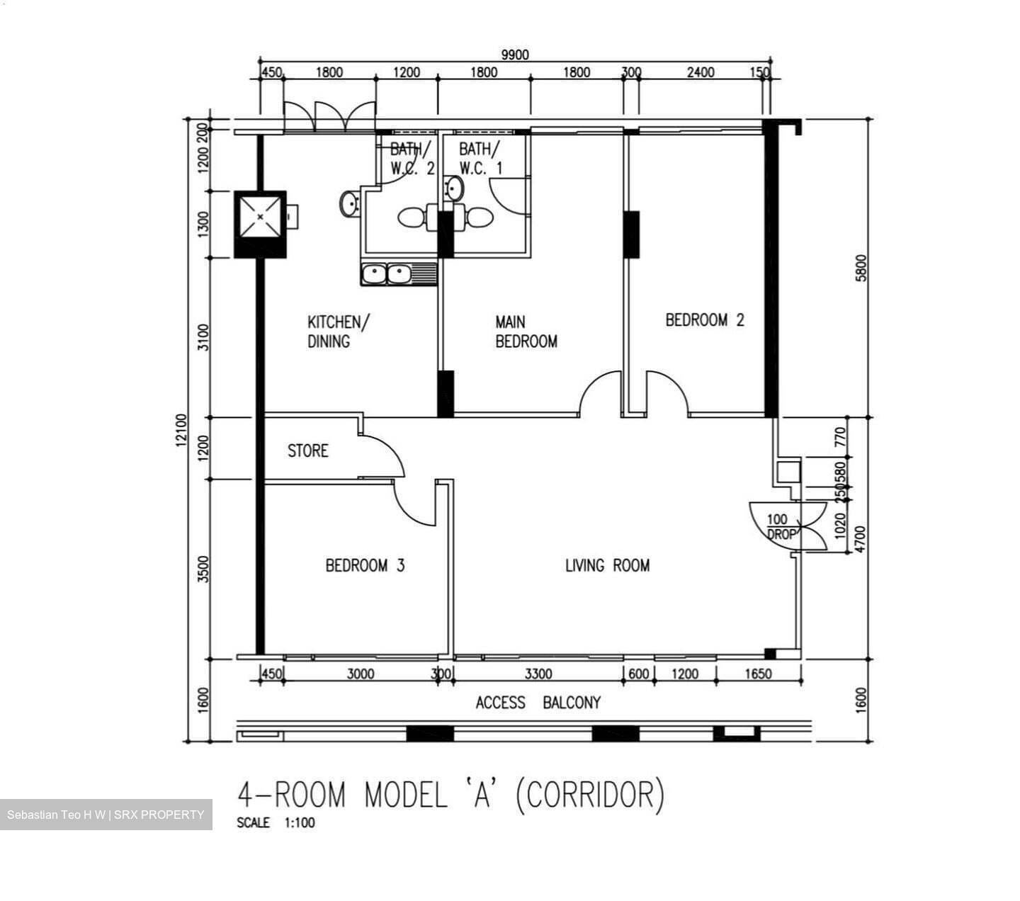Blk 961 Jurong West Street 92 (Jurong West), HDB 4 Rooms #612762791
